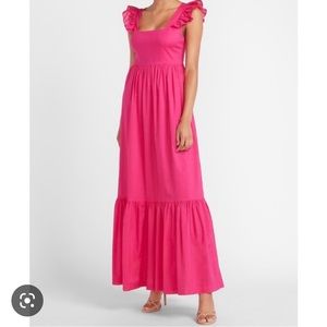 💕Express Hot Pink Small Dress NWT